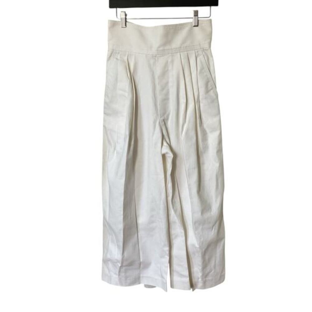 Marc Jacobs Runway White Wide-Leg Pants NWT size 2 - Picture 5 of 10